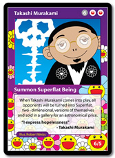 Takashi Murakami card